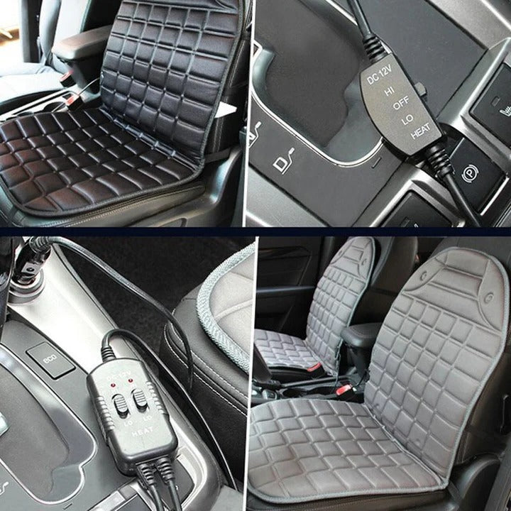 Heated Car Seat Cushion with Thermostatic Control