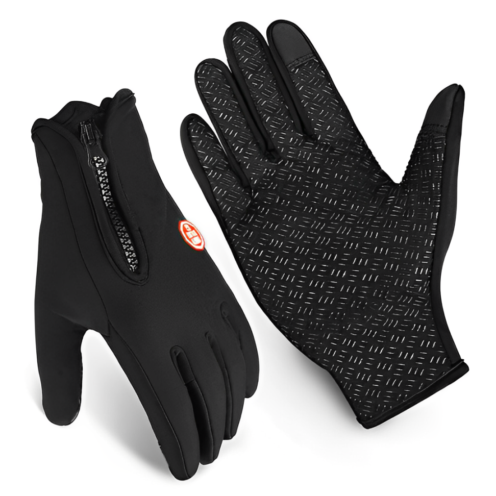 Rechargeable Heated Winter Gloves with 3-Level Temperature Control for Cold Weather Outdoor Activities | Touchscreen Compatible Thermal