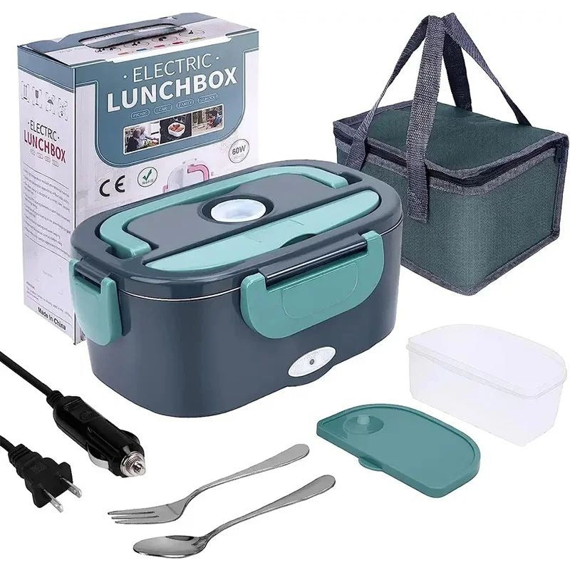 Compact Reheating Lunch Box for Car and Home