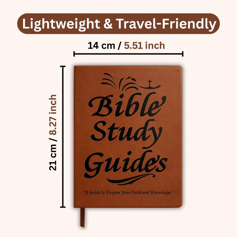Daily Christian Bible Study Guide with Scripture Journal Pages