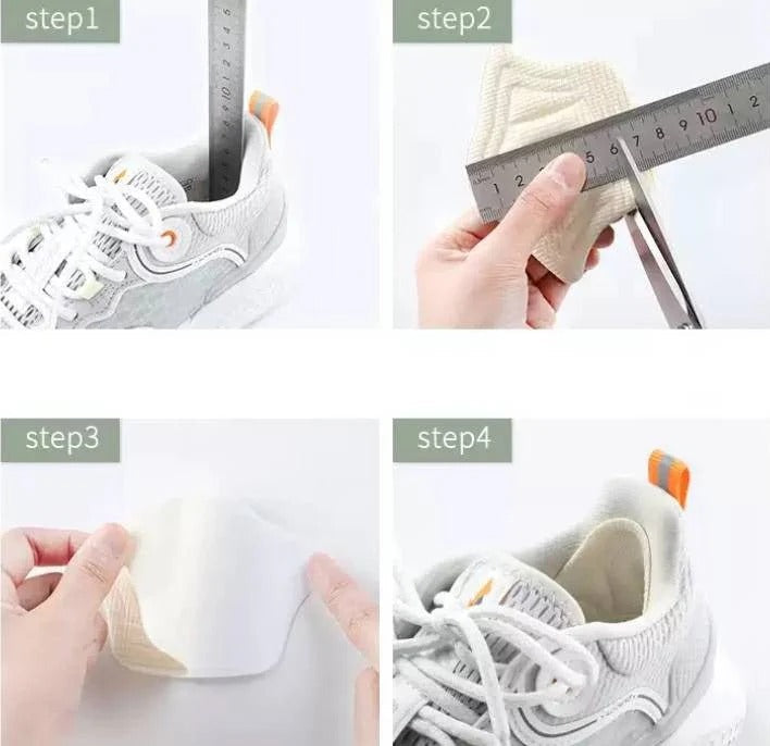 Soft Gel Heel Insoles for Pain Relief Support
