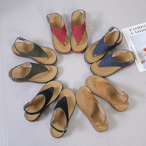 Women's Orthotic Comfortable Walking Sandals with Soft Insoles