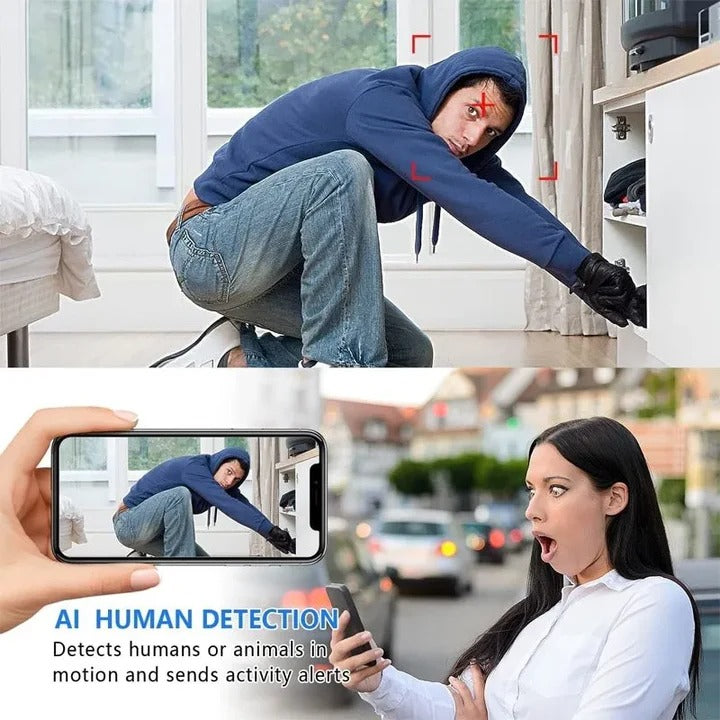 Compact Wireless Home Security Camera