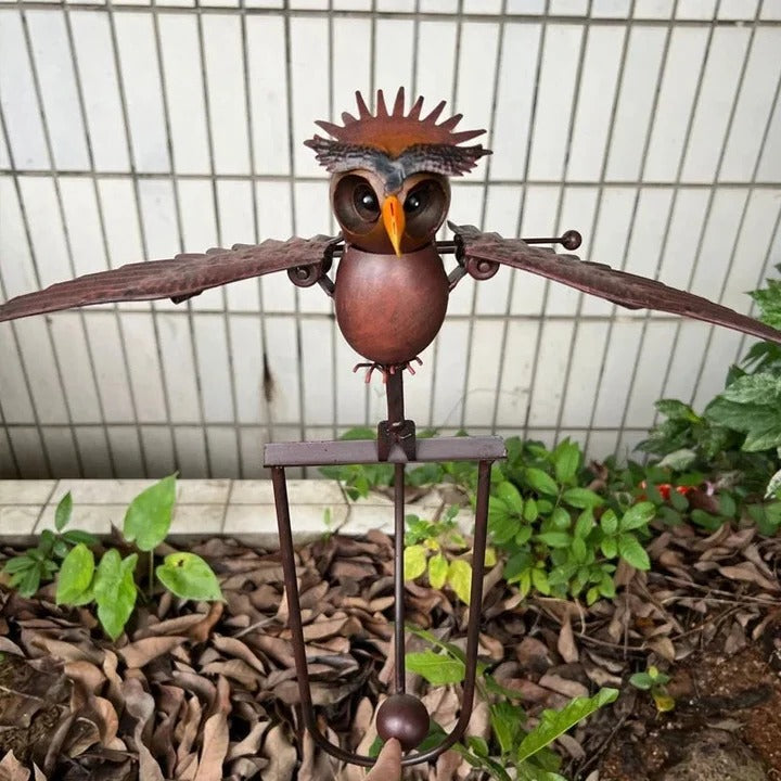Garden Bird Figure for Patio Decoration