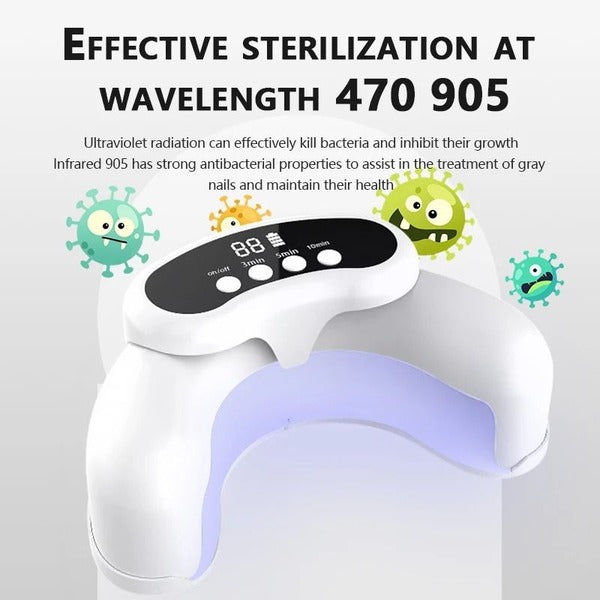Compact Nail Care Laser Tool for Home Use