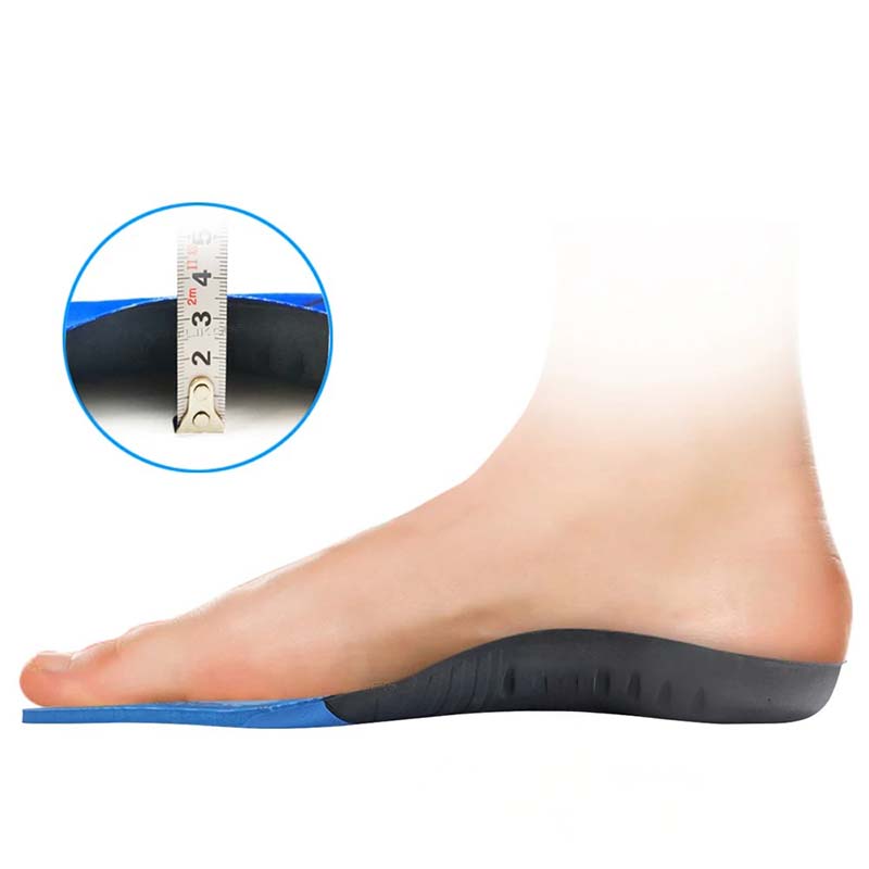 Orthopedic Insoles for Overpronation – Contoured Arch Support & Deep Heel Cup for Walking, Work & Athletic Footwear