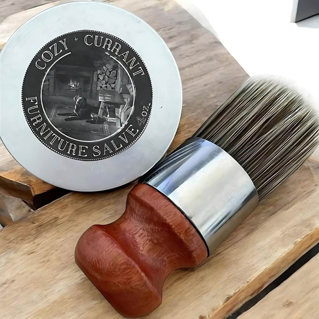 Nourishing Conditioner for Genuine Leather Furniture Seats Bags Shoes Jackets Clear Formula with Sponge Applicator