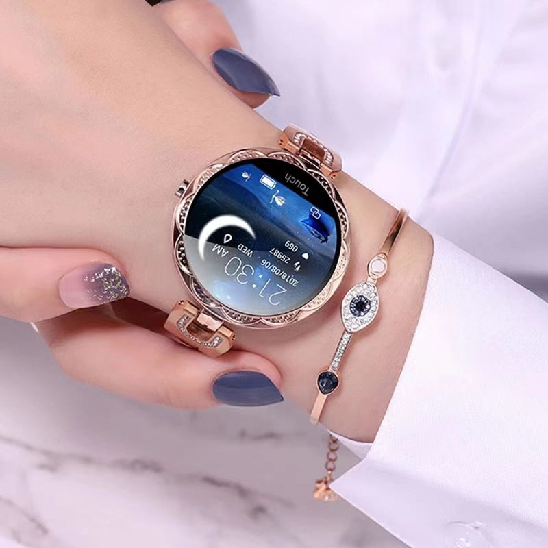 Smartwatch with Heart Rate Monitor, Wearable Fitness Tracker with Sleep Tracking, Fitness Watch for iPhone and Android