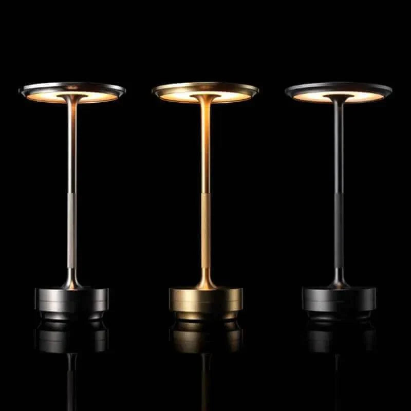 Ortekor Modern Wireless Charging Lamp with Elegant Aluminum Design for Cozy Ambiance