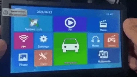 Navigator Pro | 7-Inch Vehicle GPS with Live Traffic Updates | Multi-Language Voice Navigation for Seamless Travel