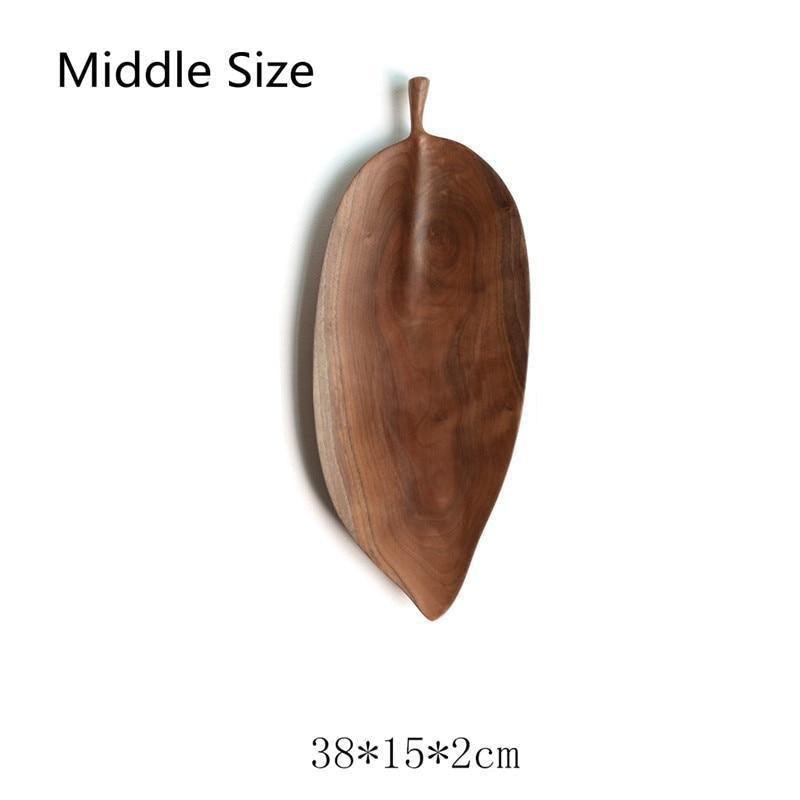 Leaf Wooden Serving Trays