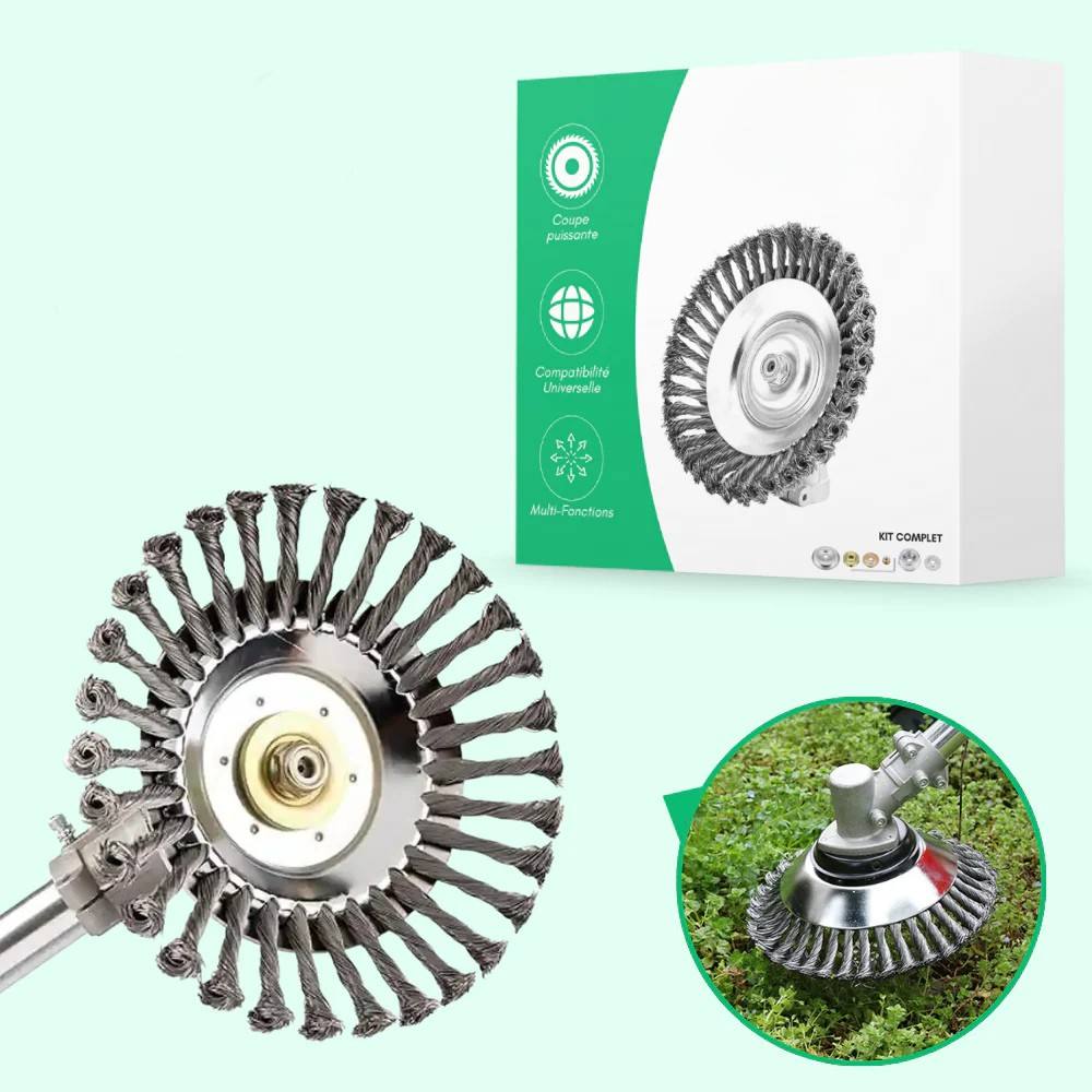 Sharp Metal Weed Trimmer Head for Easy Cutting
