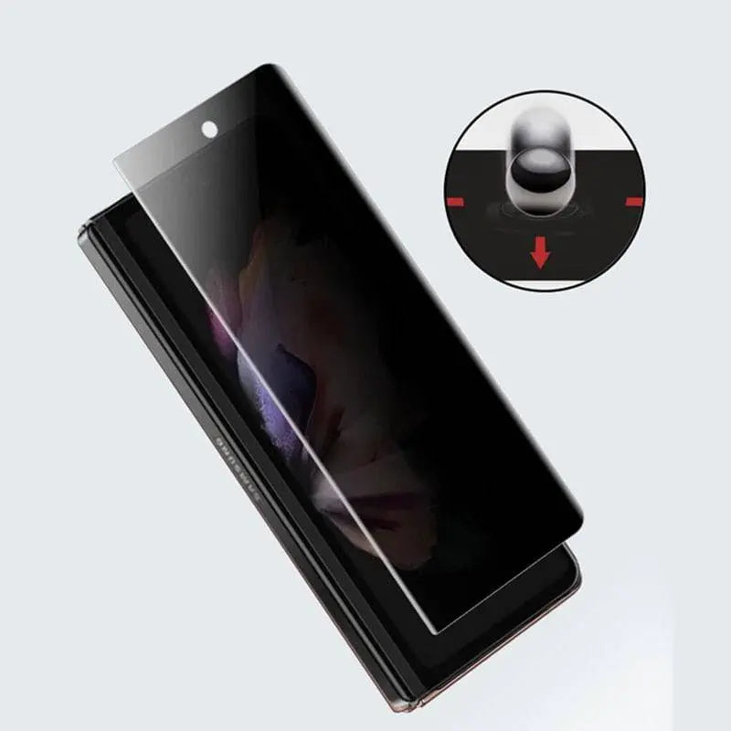 Anti-Spy Privacy Tempered Glass Display Shield for Galaxy Z Fold3 5G Inner & Outer Screen Protection