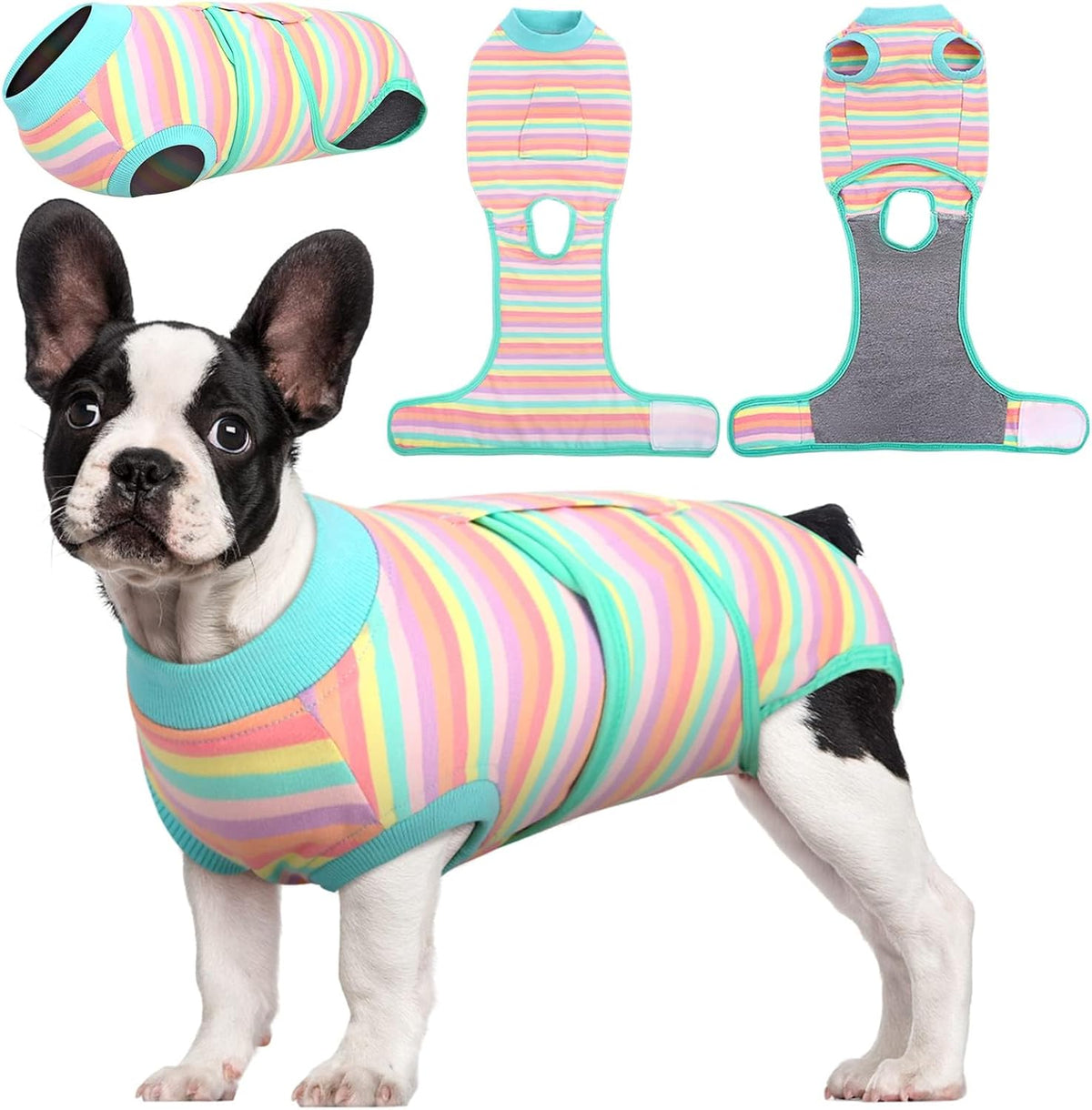 Quick Recovery | Dog Recovery Suit with Soft Fabric & Custom Fit | Ideal Post-Surgery Care for Comfort