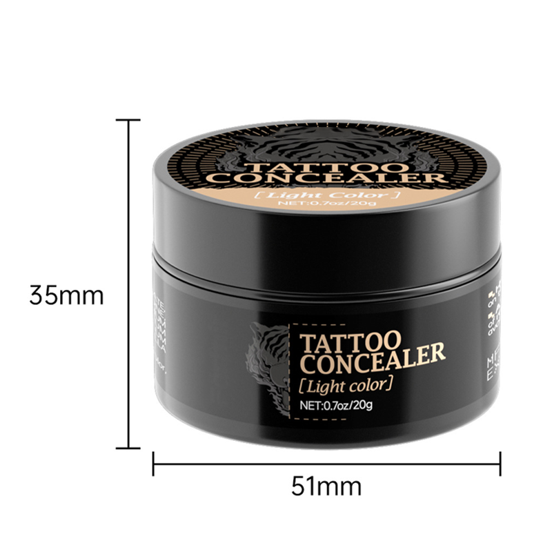 Two-Tone Water-Resistant Concealer Cream for Scars, Blemishes & Skin Discoloration – Custom Match Coverage
