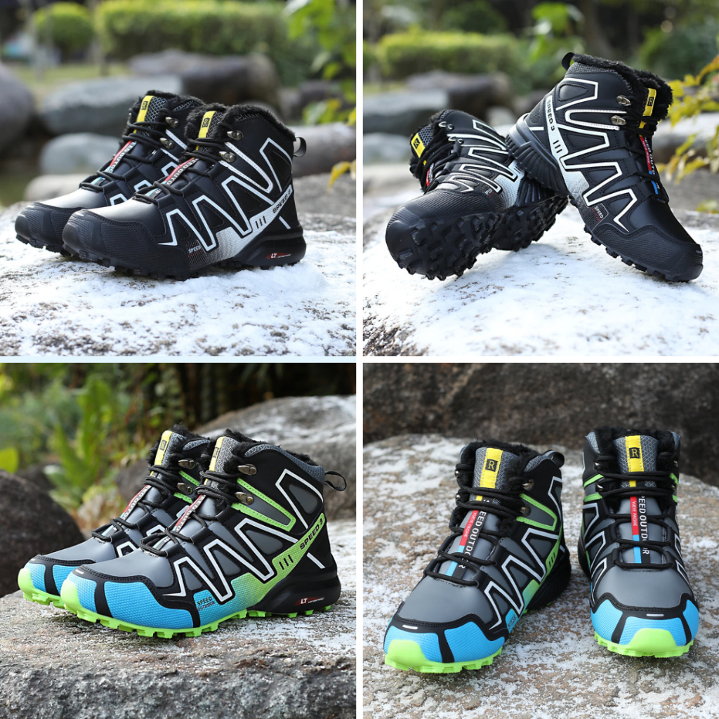 Outdoor Explorer | Waterproof Hiking Boots with Non-Slip Grip | Insulated Comfort for Cold Weather