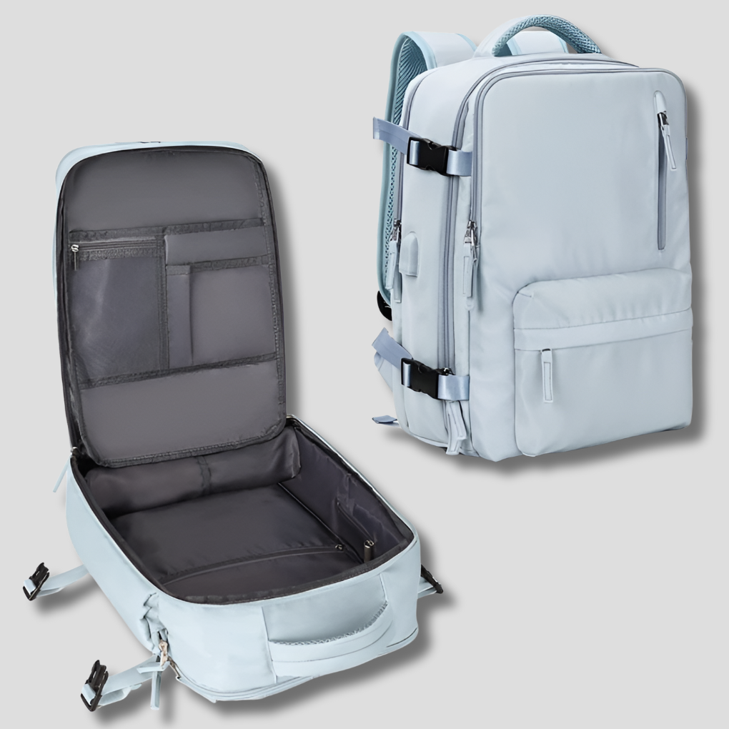 Voyager Pack | Expandable Travel Backpack with 76L Capacity | Durable Design for Organized Journeys