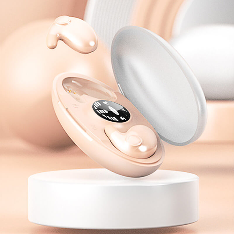 Wireless Sleep Earbuds with Noise Isolation & IPX5 Water Resistance for Nighttime Use & All-Day Listening