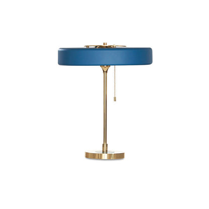 Adjustable Desk Light with Counterweight 10W LED Brass Finish Midcentury Modern Pull Chain Switch for Nightstand Office Home