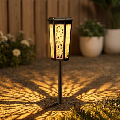 GARDENGLEAM – Solar Lamp for Warm Evening Glow