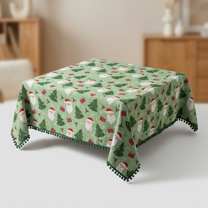 SANTAFEAST – Tree Gift Tablecloth for Elegant Festive Tables