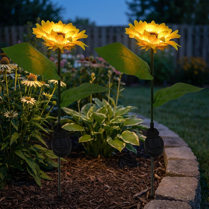 SUNNYLUME – Sunflower Garden Light for Cozy Outdoor Character