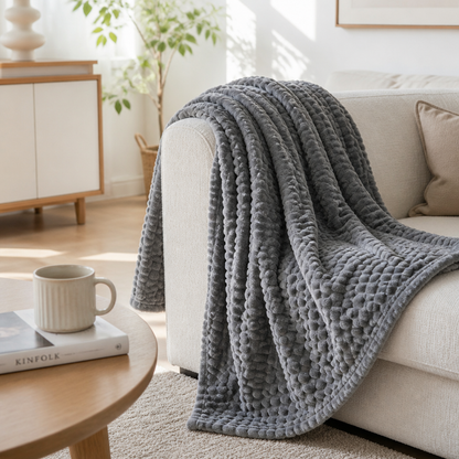 SCANDIVEIL – Microfiber Blanket for Soft Interior Warmth