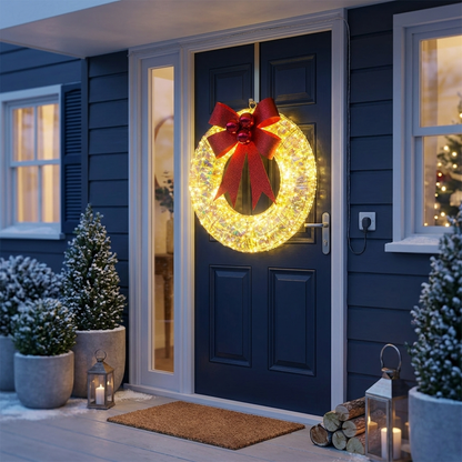 NOELSHINE – Christmas Wreath for Radiant Festive Character