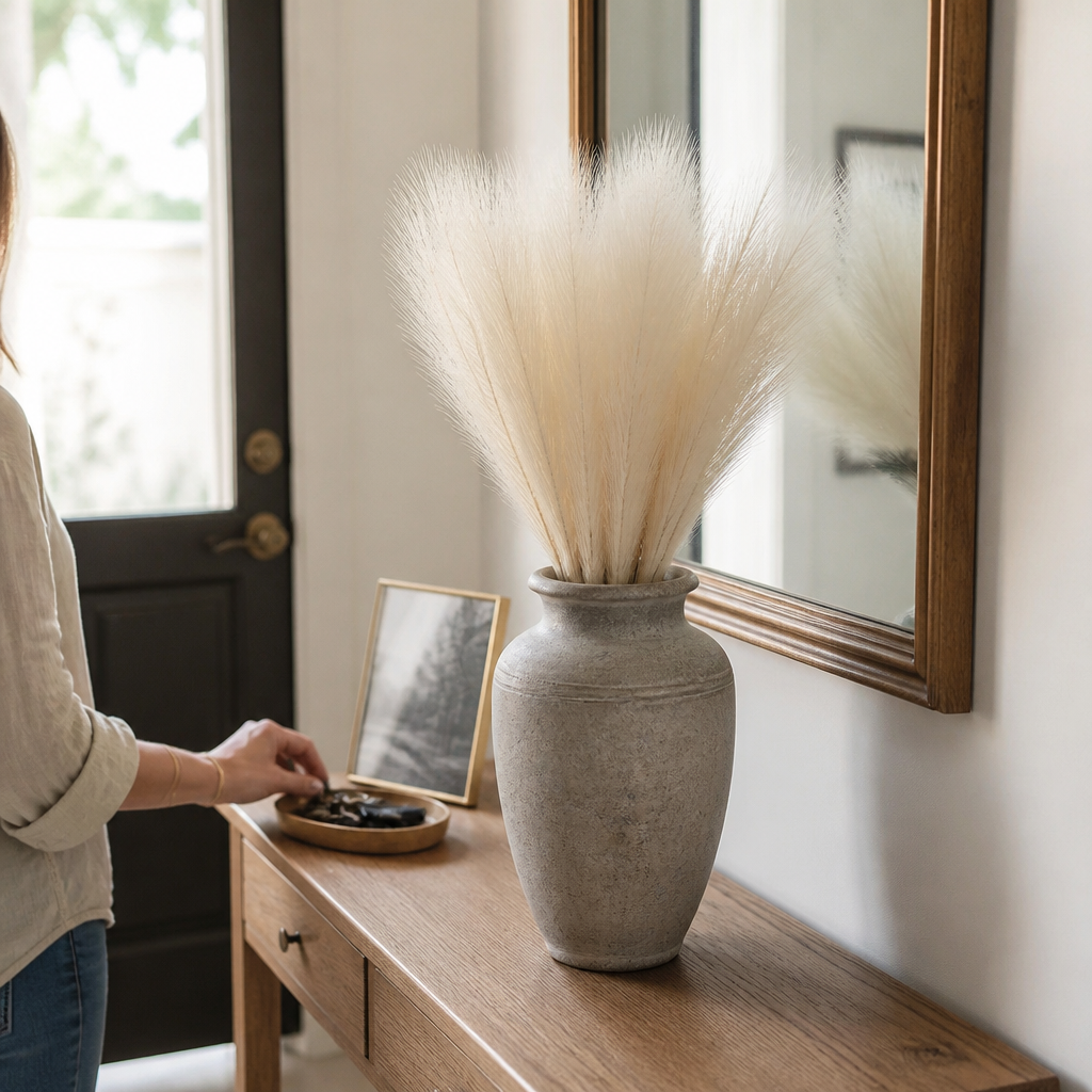 FEATHERBLOOM – Artificial Pampas for Graceful Decorative Displays