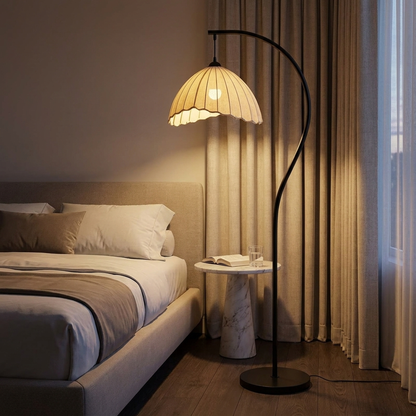 LUNACURVE – Crescent Floor Lamp for Elegant Interior Ambience