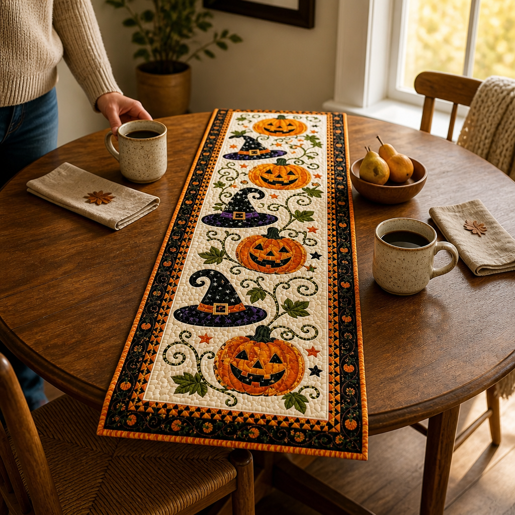 GOLDENPATH – Fall Table Runner for Graceful Dining Style