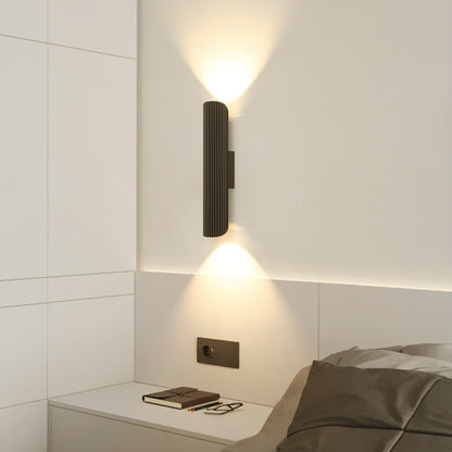 Modern Wall Sconce Light Fixture 6W LED 600 Lumens for Living Room Bedroom Hallway Entryway Indoor Minimalist Decorative Lighting