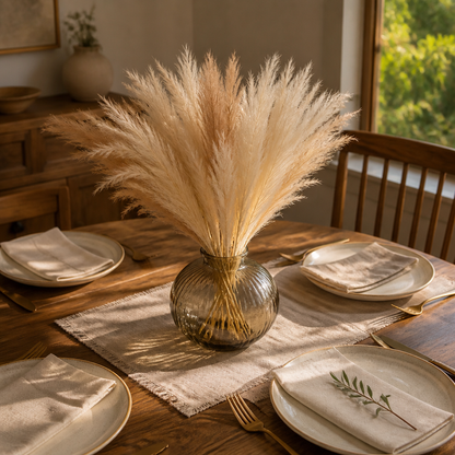 FEATHERBLOOM – Artificial Pampas for Graceful Decorative Displays