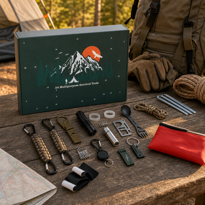 GEARQUEST – Outdoor Tool Advent Calendar for Adventurous Holiday Fun