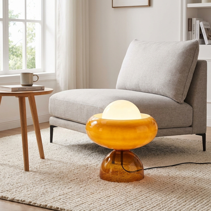 AURAEGG – Bauhaus Floor Lamp for Soft and Relaxing Illumination