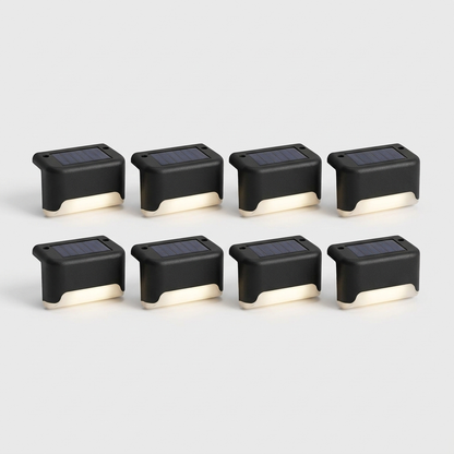 STEPGLINT – Solar Step Lights 8-Piece Set for Automatic Evening Lighting
