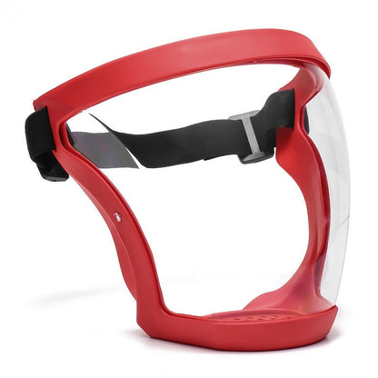 Clear Vision Safety Face Shield Anti-Fog Full Face Protection Visor for Woodworking DIY Construction Workshop Tasks Reusable Guard