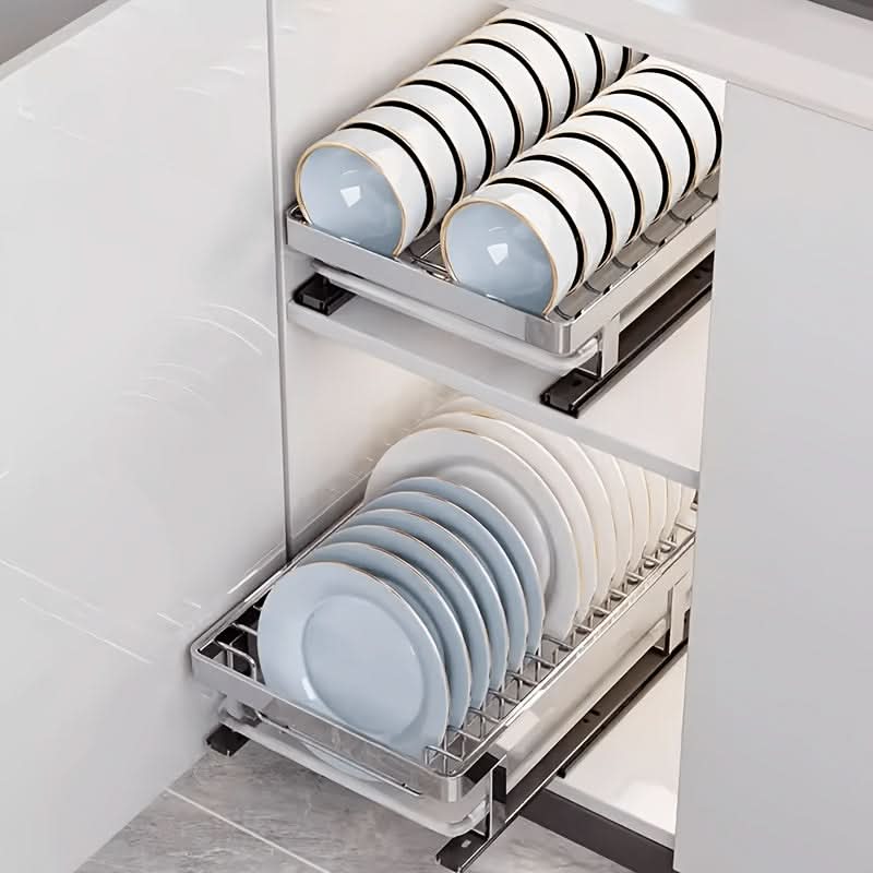 STORAGEFLOW – Durable Tableware Rack for Organized Kitchens