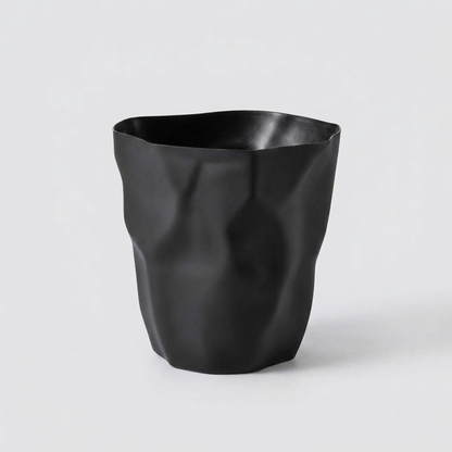 CURVEBIN – Irregular Shape Wastebasket for Space-Saving Design