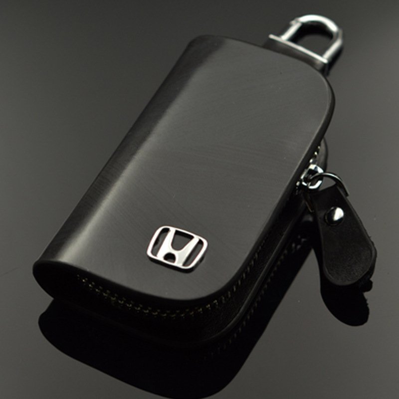 Signal Blocking Car Key Pouch with Dual-Chamber RFID Protection | Keyless Entry Anti-Theft Faraday Bag | Compact 5.5×4 in Shielded Holder