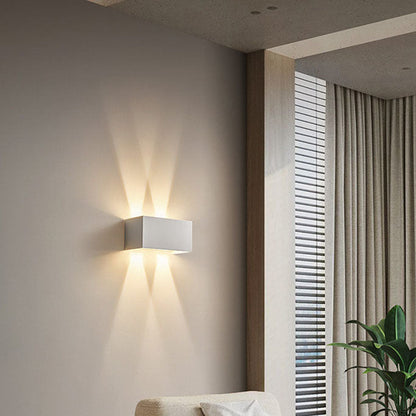LED Sconce Light Fixture 12W Integrated Aluminum 8×4 Inch Indoor Lighting Bedroom Entryway Corridor Accent