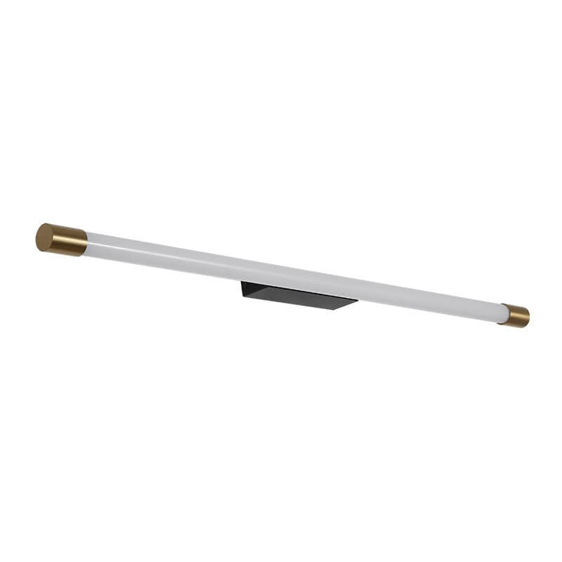 LED Vanity Light Fixture Aluminum 59 in Black Gold Over Mirror Bathroom Bedroom Hallway Linear Bar Sconce Hardwired 120V-240V