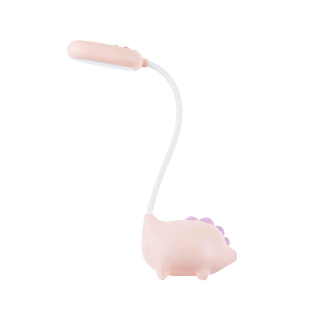 Compact LED Desk Lamp with Integrated Light in Vibrant Colors for Bedroom, Office & Living Room