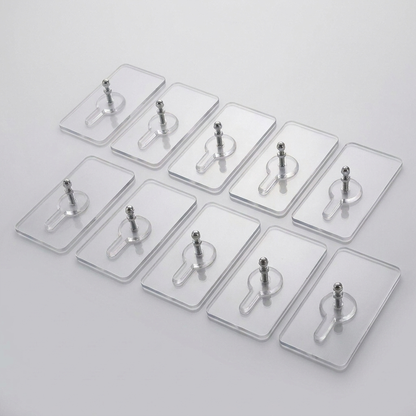 HOLDNEX – Transparent Wall Hooks for Strong Everyday Support