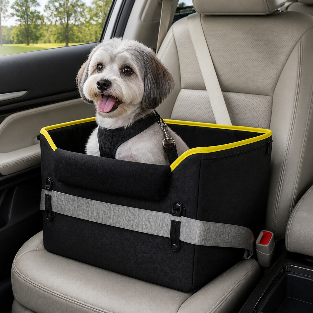 Ortekor Patent Safe Buckles & Clip-On Leash Booster Seat