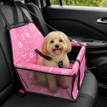 Ortekor Adjustable Safety Strap Dog Car Seat (Foldable)