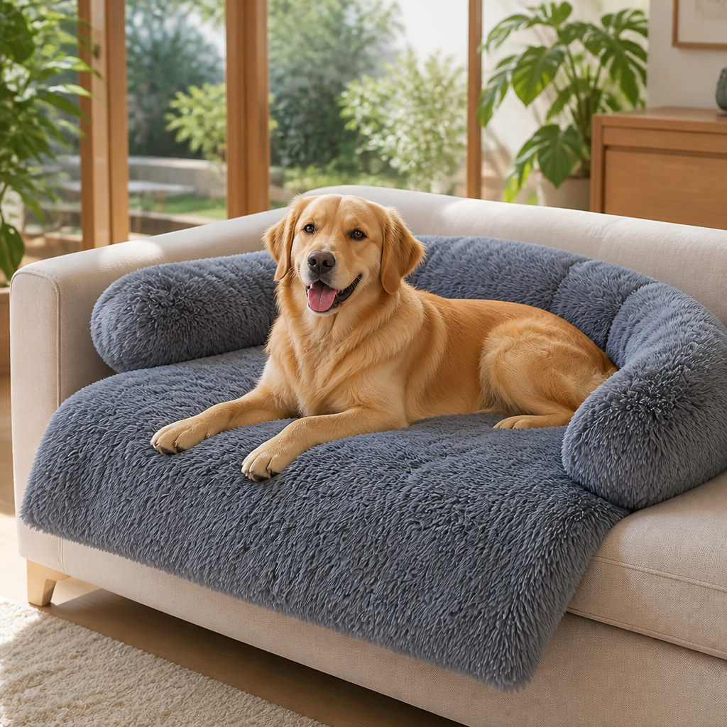 Ortekor All-Season Fluffy Washable Sofa Bed (Non-Slip Bottom)