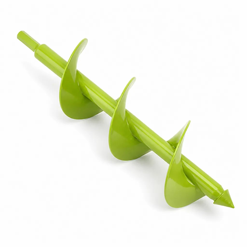 Powder-Coated Spiral Flute Hex Shank Garden Auger Bit