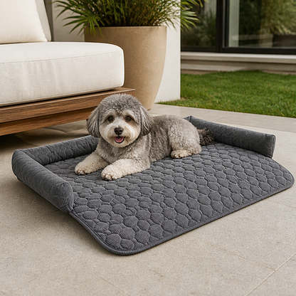 Ortekor Non-Slip & Scratch-Resistant Plush Pet Mat