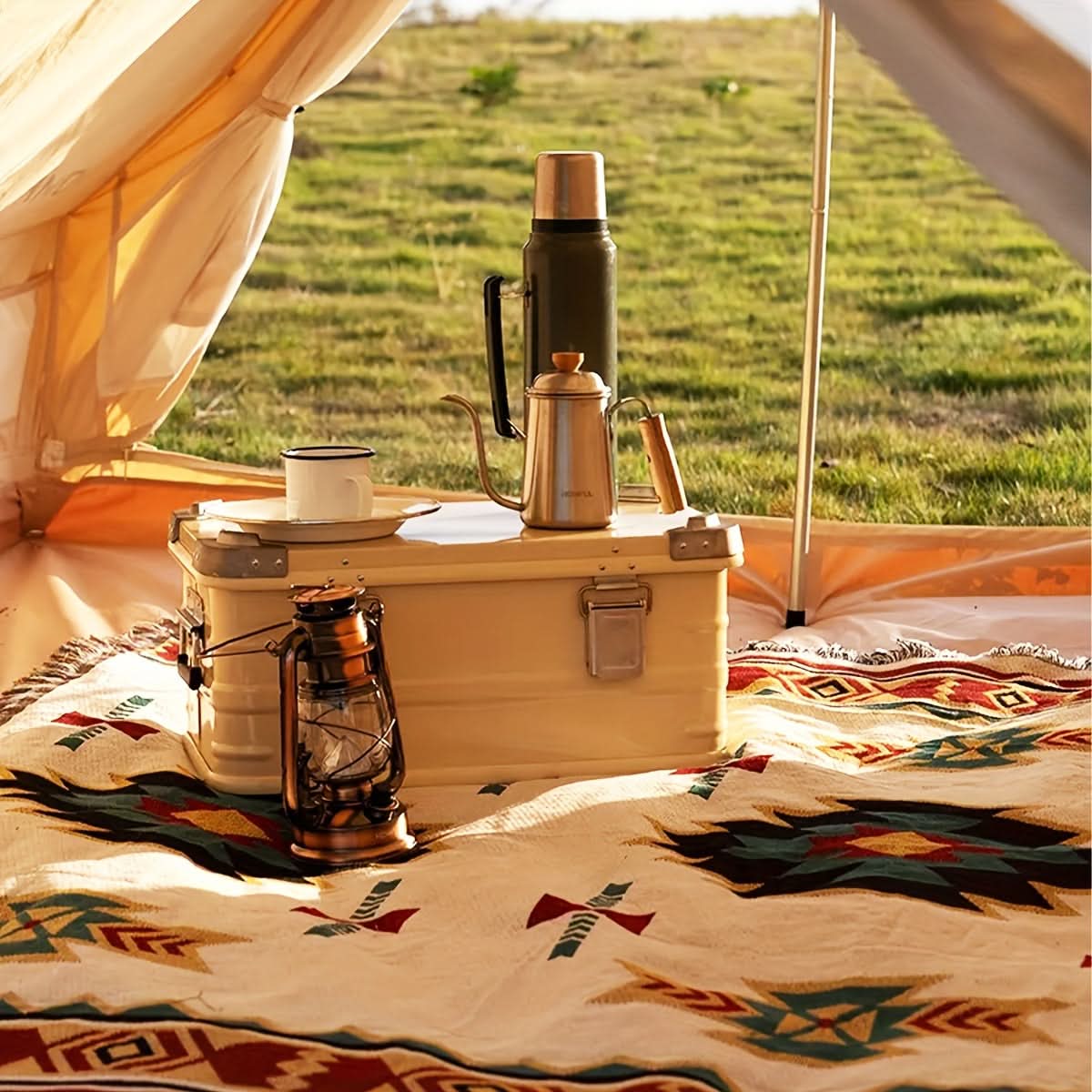 BohoLiving - Southwestern Jacquard Picnic Blanket